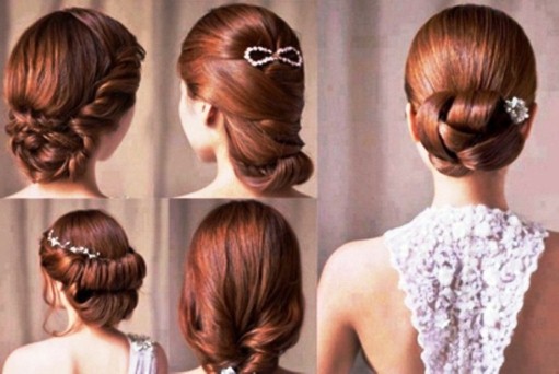 Bridal Hairstyles for the DDay  Aura Beauty Parlour